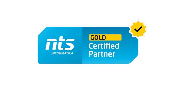 Gold certified Partner NTS Informatica