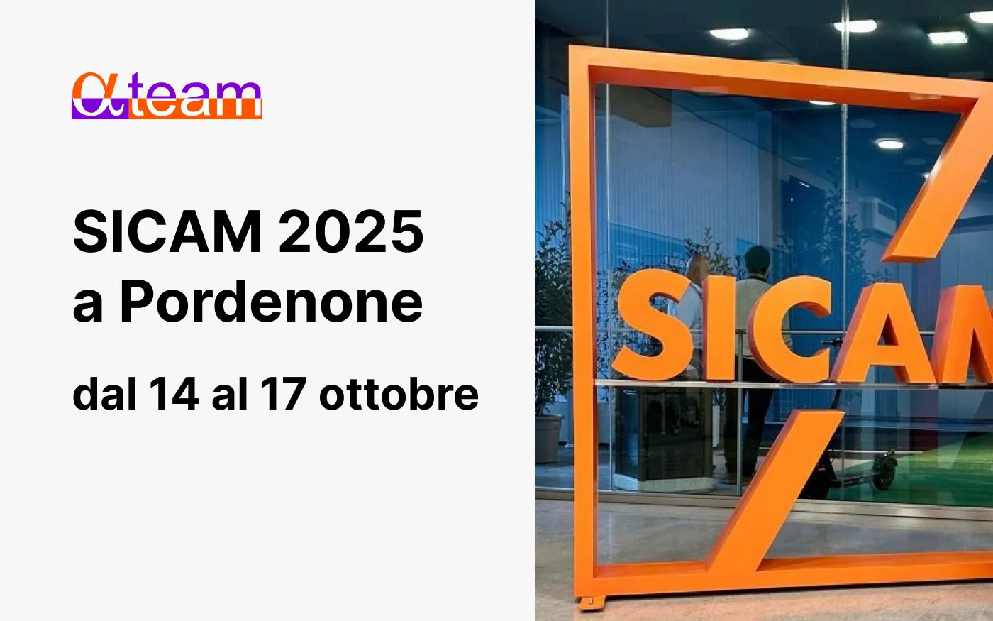 SICAM 2025 – Alfateam SICAM 2025 - Alfateam