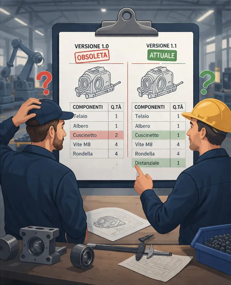 distinte base non aggiornata - appronfondimenti alfateam