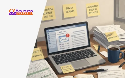Attività disperse tra mail, fogli e telefonate: il lavoro si fa, ma si controlla male